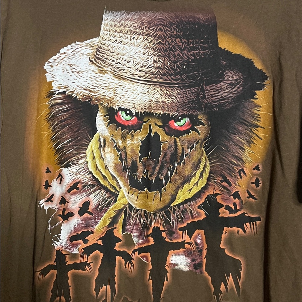 😄Scarecrow Tshirt Halloween